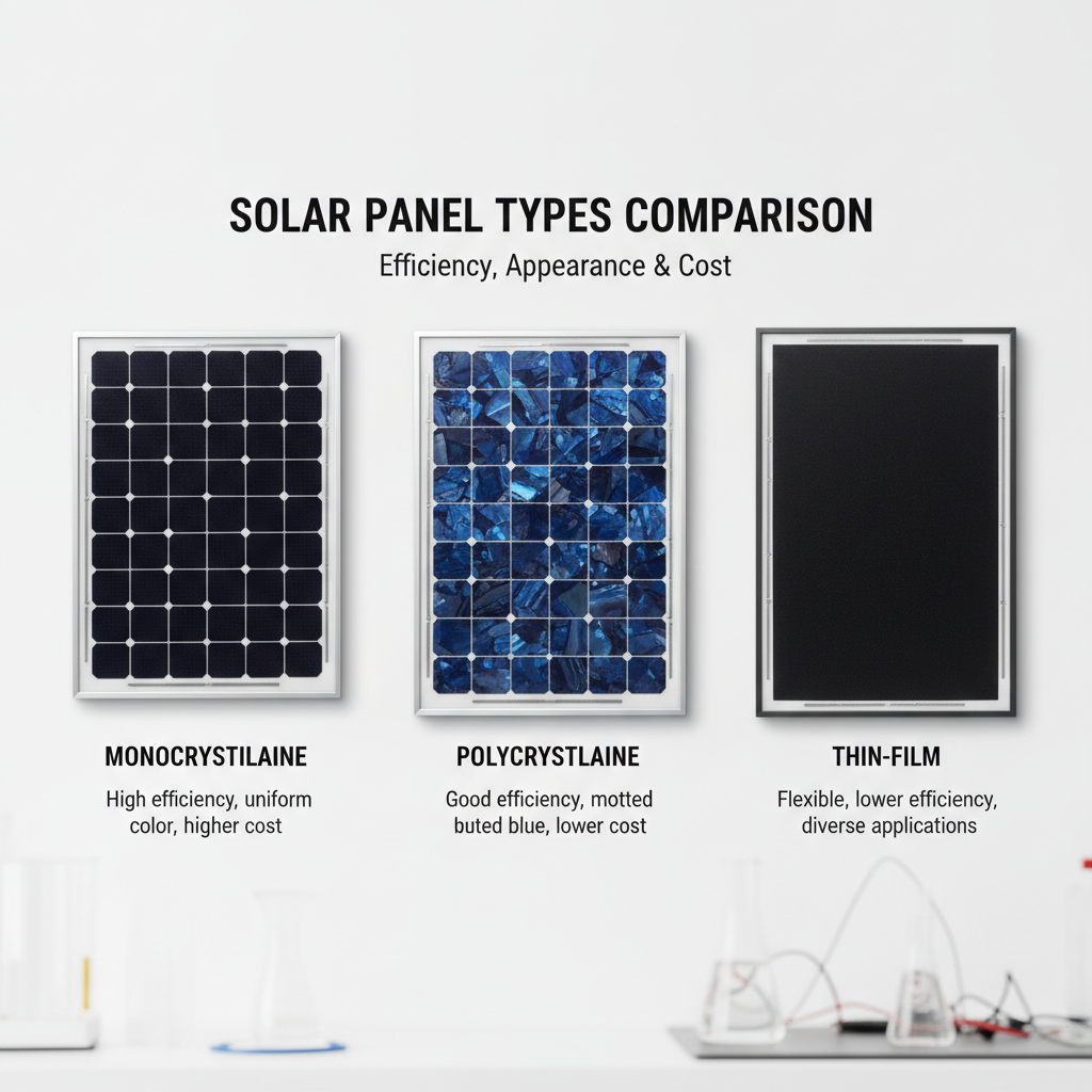Photovoltaik-Module bei Sonnenschein